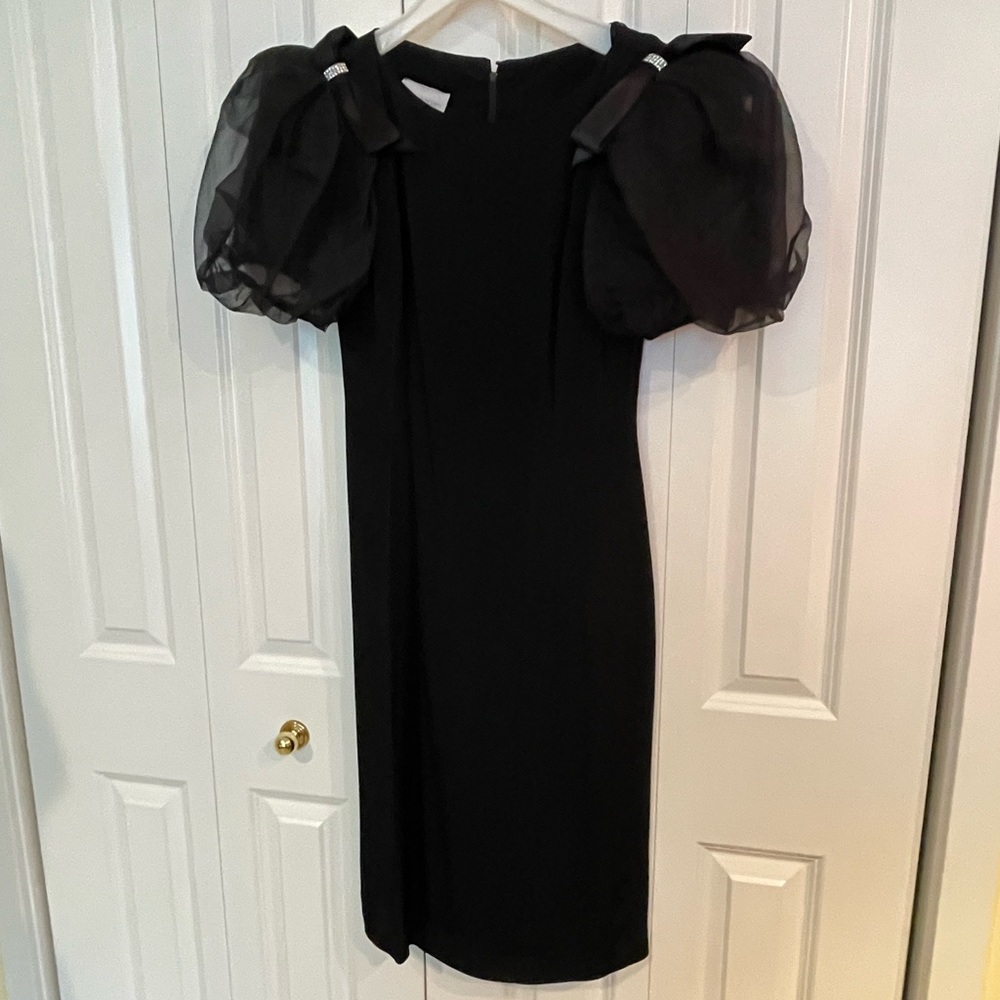 Vintage Betsy & Adam cocktail dress.